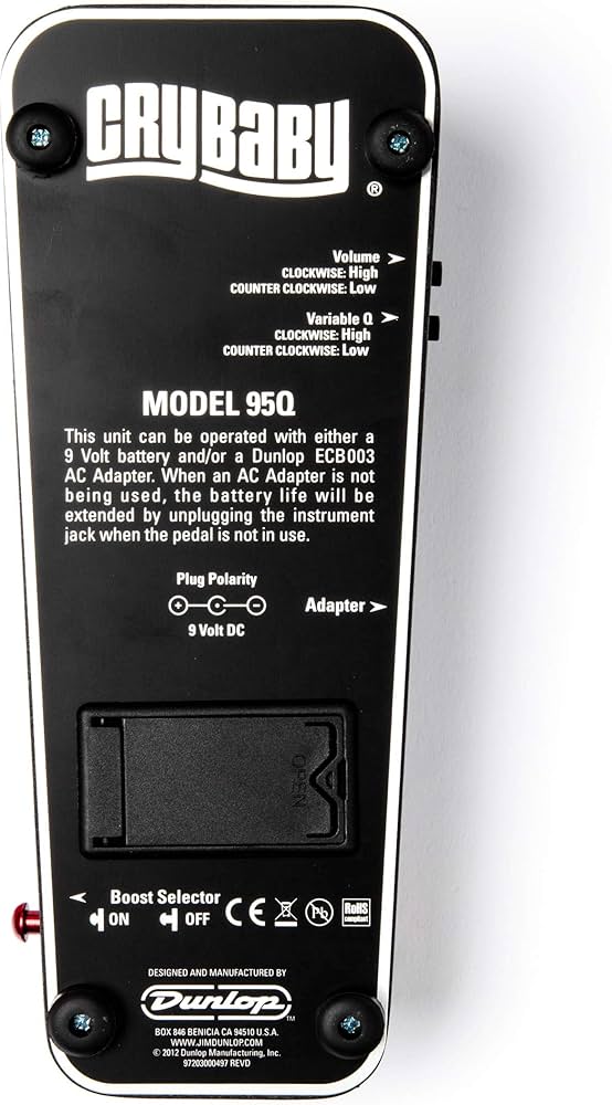 CRYBABY 95Q WAH Jim Dunlop